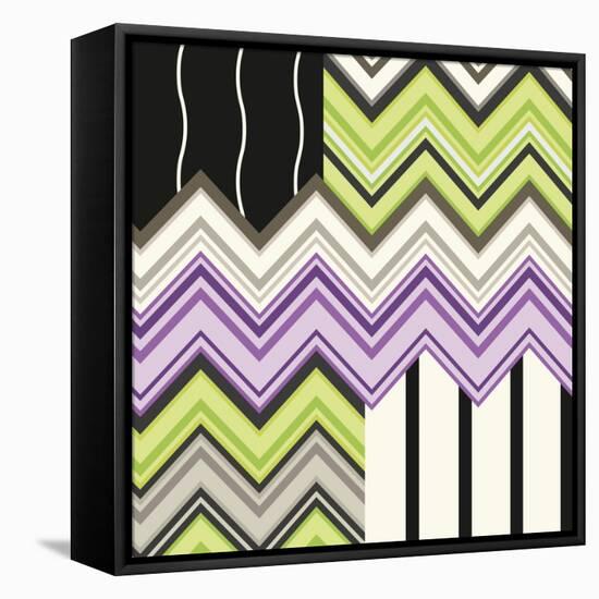 Jazzed 1-Janelle Kroner-Framed Stretched Canvas