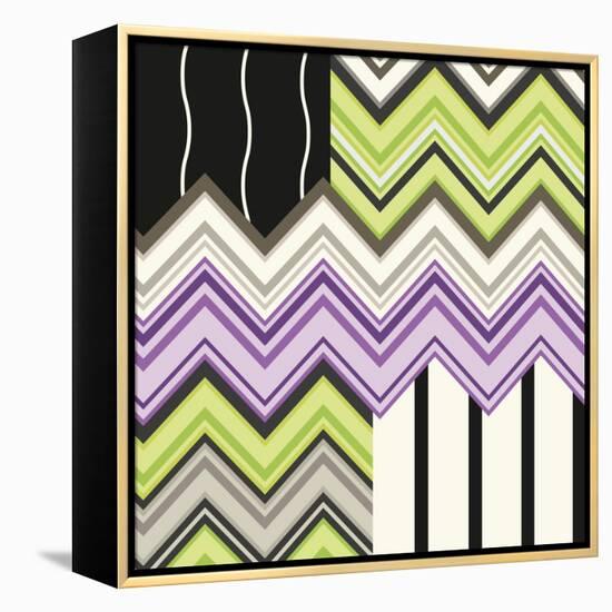 Jazzed 1-Janelle Kroner-Framed Stretched Canvas