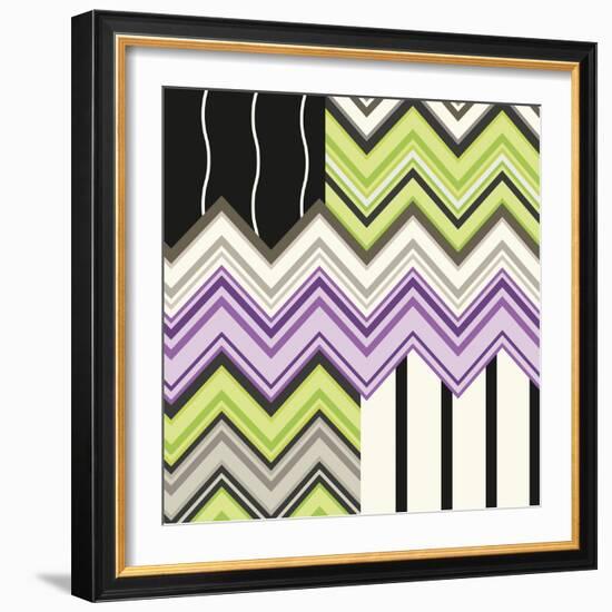 Jazzed 1-Janelle Kroner-Framed Art Print