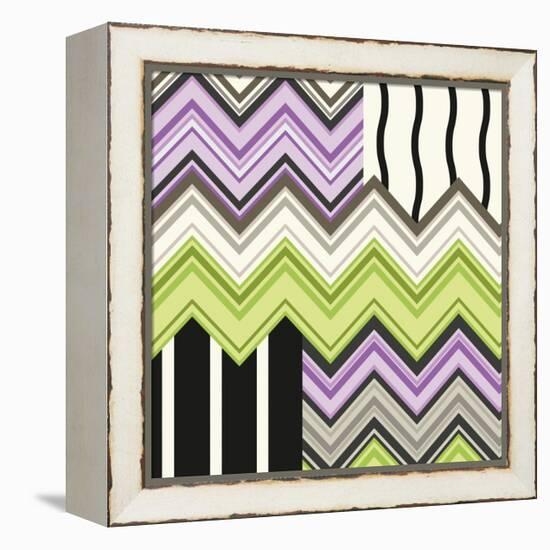 Jazzed 2-Janelle Kroner-Framed Stretched Canvas