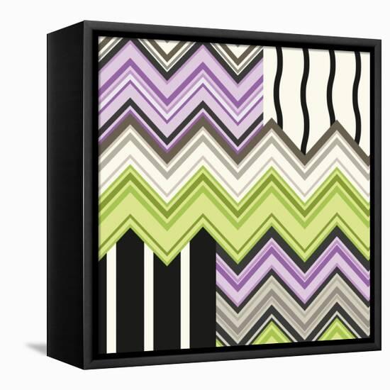 Jazzed 2-Janelle Kroner-Framed Stretched Canvas