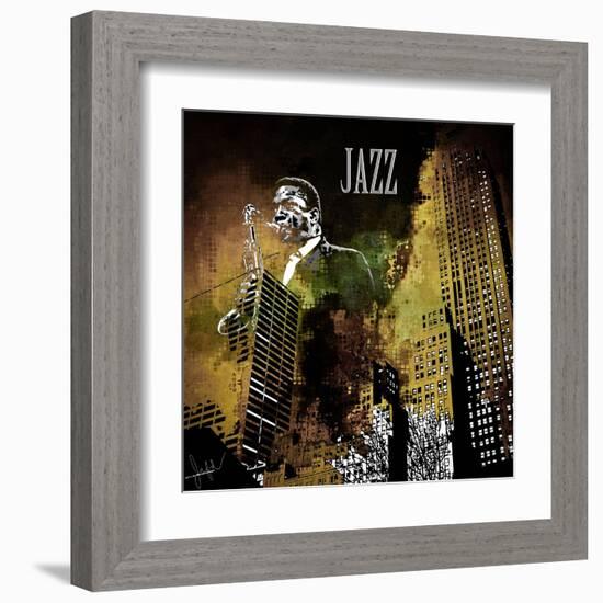 Jazzi I-Jean-François Dupuis-Framed Art Print