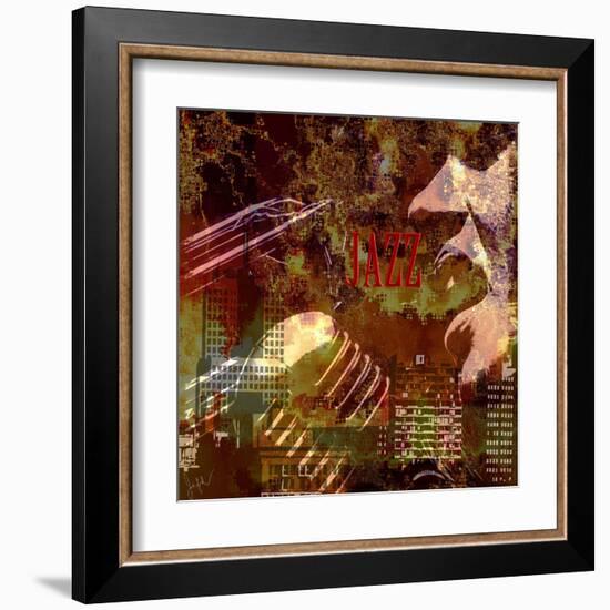 Jazzi II-Jean-François Dupuis-Framed Art Print