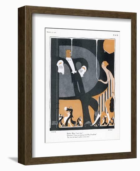 Jazzing in England-H. Clark-Framed Photographic Print