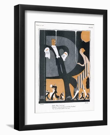 Jazzing in England-H. Clark-Framed Photographic Print