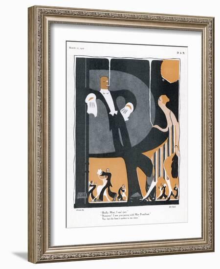 Jazzing in England-H. Clark-Framed Photographic Print