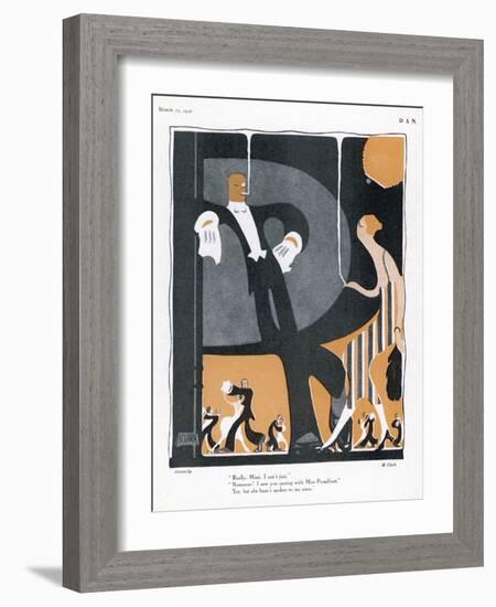 Jazzing in England-H. Clark-Framed Photographic Print