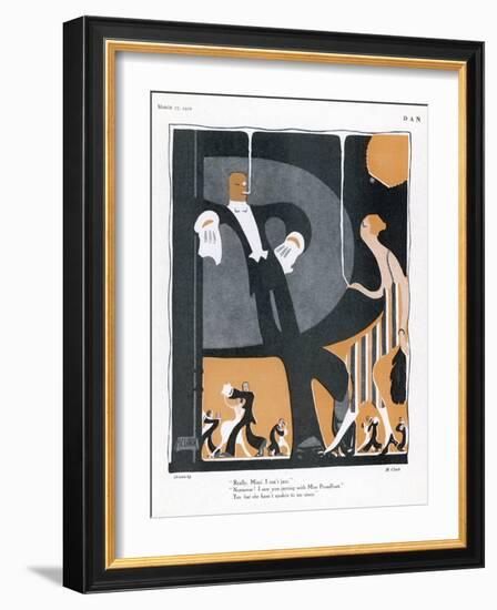 Jazzing in England-H. Clark-Framed Photographic Print