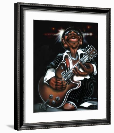 Jazzman Cool-Leonard Jones-Framed Art Print