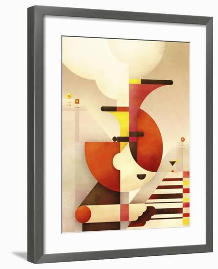 Jazzman-Antony Squizzato-Framed Giclee Print