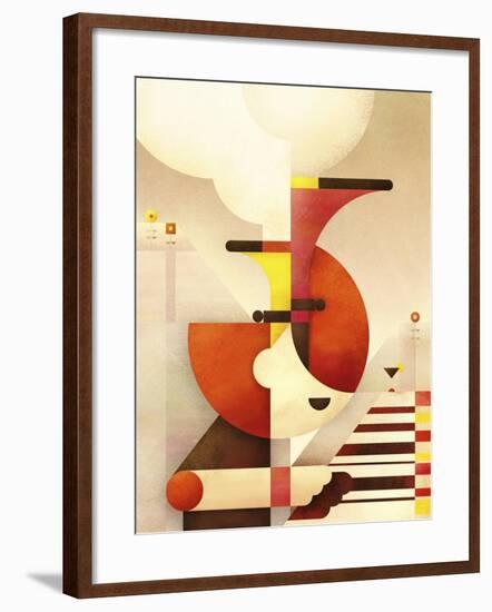 Jazzman-Antony Squizzato-Framed Giclee Print