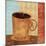 Jazzy Coffee IV-Veronique Charron-Mounted Art Print