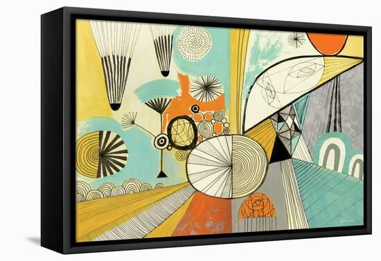 Jazzy Stuff-Richard Faust-Framed Stretched Canvas
