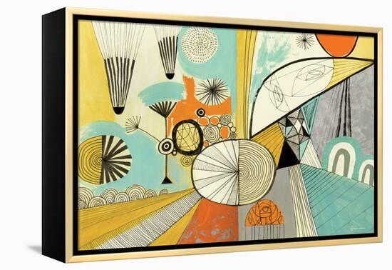 Jazzy Stuff-Richard Faust-Framed Stretched Canvas