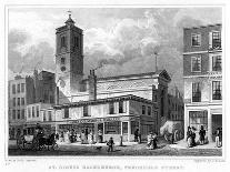 Church of St Dionis Backchurch, Fenchurch Street, City of London, 19th Century-JB Allen-Framed Premier Image Canvas