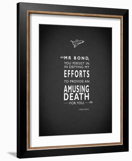 JB Moonraker Amusing Death-Mark Rogan-Framed Art Print