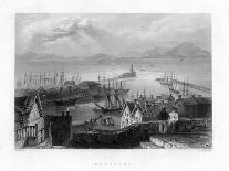 The Eagle Tower, Carnarvon Castle, Caernarfon, North Wales, 1860-JC Armytage-Giclee Print