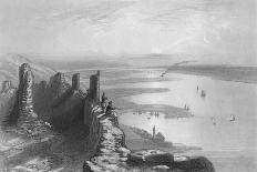 The Eagle Tower, Carnarvon Castle, Caernarfon, North Wales, 1860-JC Armytage-Giclee Print