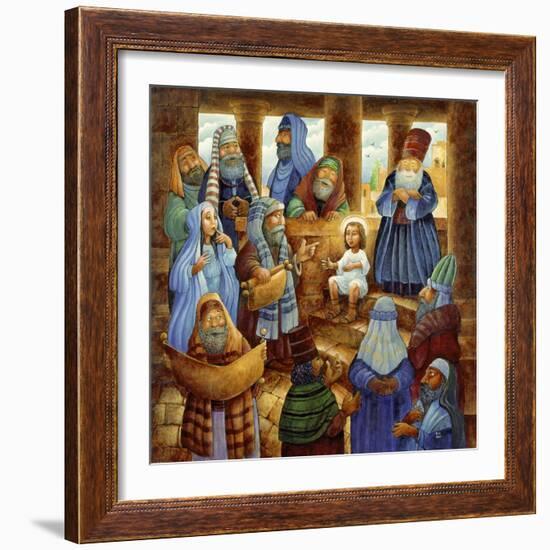 JC in Temple-Bill Bell-Framed Giclee Print