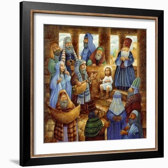 JC in Temple-Bill Bell-Framed Giclee Print