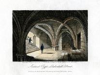 Ancient Crypt, Leadenhall Street, City of London, 1816-JC Varrall-Giclee Print