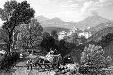 The Approach to Royat, France, 1838-JC Varrall-Giclee Print