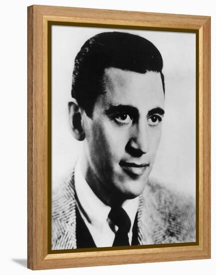 Jd Salinger (1919-1951) American Novelist Here C. 1950-null-Framed Stretched Canvas