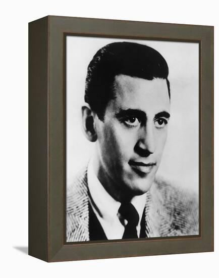 Jd Salinger (1919-1951) American Novelist Here C. 1950-null-Framed Stretched Canvas