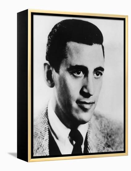 Jd Salinger (1919-1951) American Novelist Here C. 1950-null-Framed Stretched Canvas