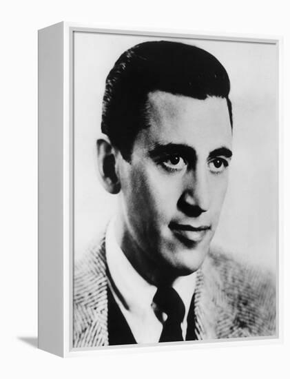 Jd Salinger (1919-1951) American Novelist Here C. 1950-null-Framed Stretched Canvas