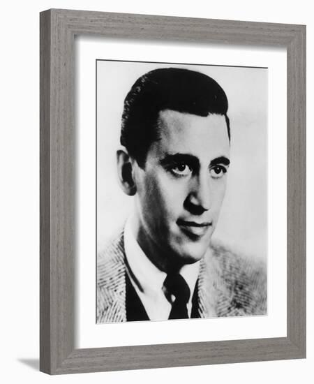 Jd Salinger (1919-1951) American Novelist Here C. 1950-null-Framed Photo