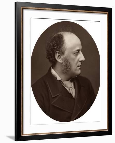 Je Millais, Ra, British Artist and Founder Member of the Pre-Raphaelite Brotherhood, 1876-Lock & Whitfield-Framed Photographic Print