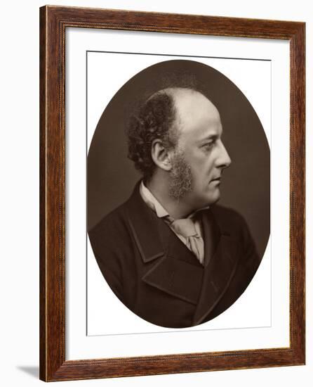 Je Millais, Ra, British Artist and Founder Member of the Pre-Raphaelite Brotherhood, 1876-Lock & Whitfield-Framed Photographic Print