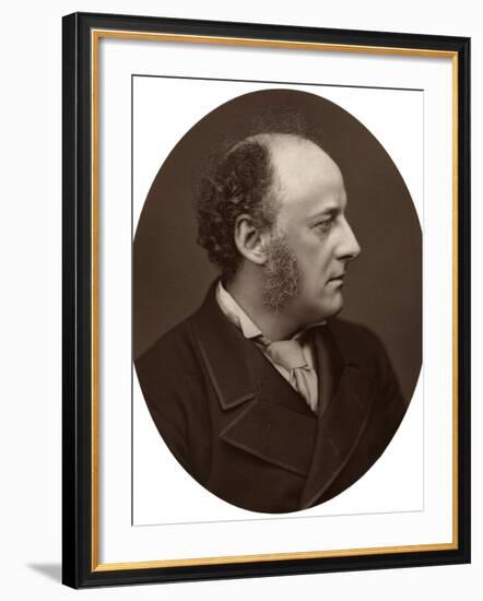 Je Millais, Ra, British Artist and Founder Member of the Pre-Raphaelite Brotherhood, 1876-Lock & Whitfield-Framed Photographic Print