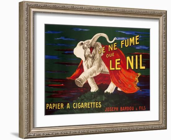 Je ne fume que Le Nil, 1912-Leonetto Cappiello-Framed Art Print