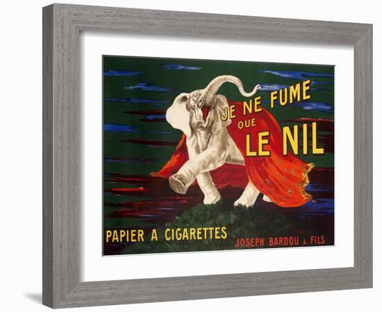 Je ne fume que Le Nil, 1912-Leonetto Cappiello-Framed Art Print