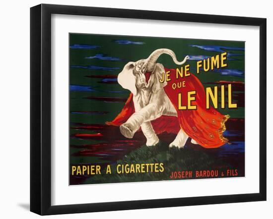 Je ne fume que Le Nil, 1912-Leonetto Cappiello-Framed Art Print