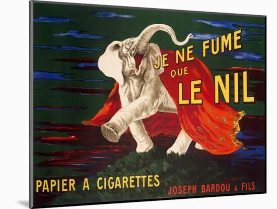 Je ne fume que Le Nil, 1912-Leonetto Cappiello-Mounted Art Print