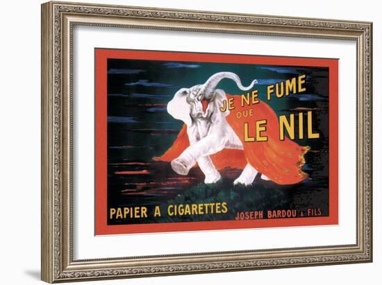 Je Ne Fume Que le Nil-null-Framed Art Print