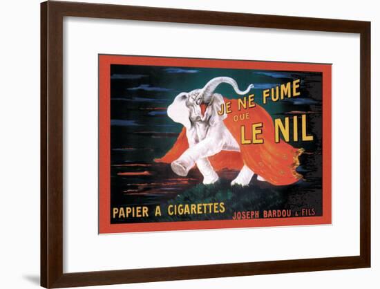 Je Ne Fume Que le Nil-null-Framed Art Print