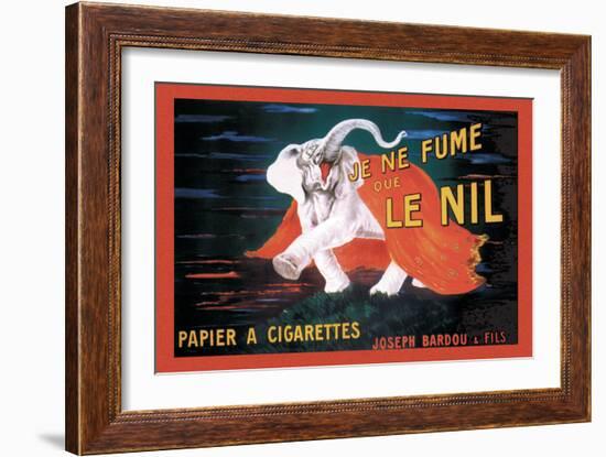 Je Ne Fume Que le Nil-null-Framed Art Print