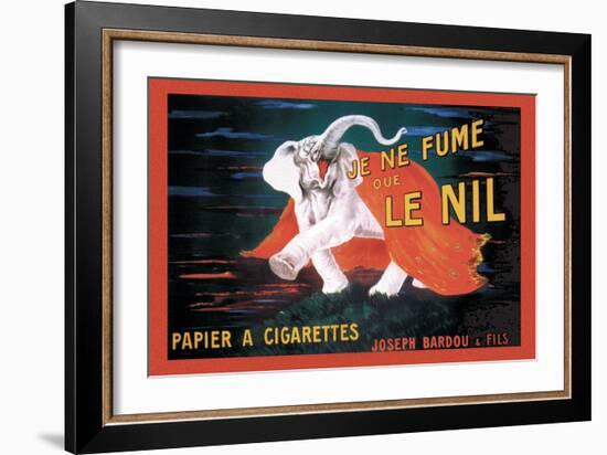 Je Ne Fume Que le Nil-null-Framed Art Print