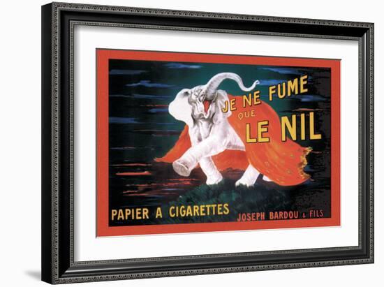 Je Ne Fume Que le Nil-null-Framed Art Print