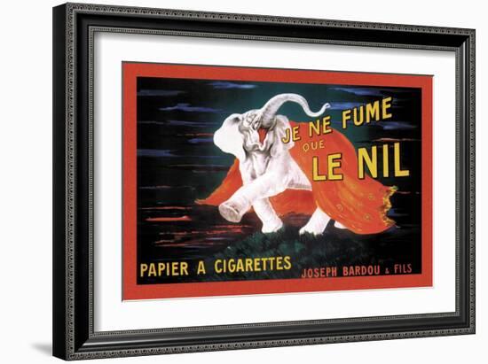 Je Ne Fume Que le Nil-null-Framed Art Print