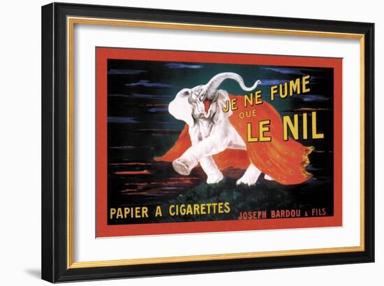 Je Ne Fume Que le Nil-null-Framed Art Print