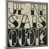 Je Ne Sais Quoi?-Daniel Bombardier-Mounted Art Print