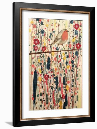 Je Ne Suis Pas Qu'un Oiseau-Sylvie Demers-Framed Giclee Print