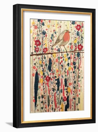 Je Ne Suis Pas Qu'un Oiseau-Sylvie Demers-Framed Giclee Print