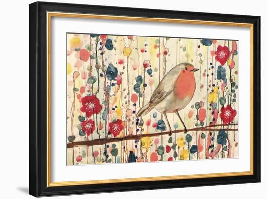 Je Ne Suis Pas Qu'un Oiseau-Sylvie Demers-Framed Giclee Print