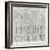 Je Suis Charlie - Map of Paris, France-null-Framed Premium Giclee Print